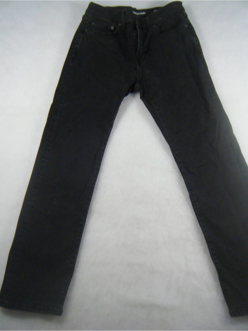 Amazon Essentials Men's Straight-Leg Slightly Faded Black Jeans